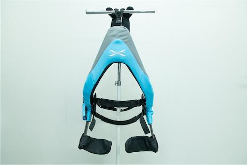 体の負担を軽減するマッスルスーツ