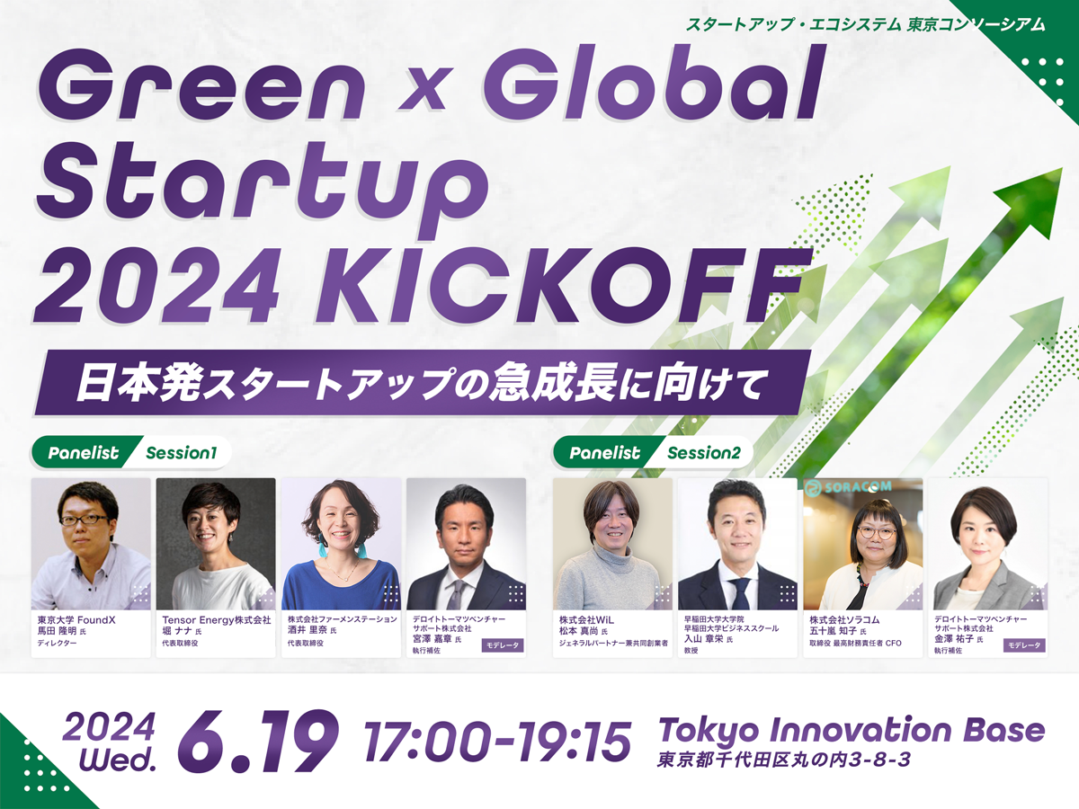 Green × Global Startup 2024 KICKOFF