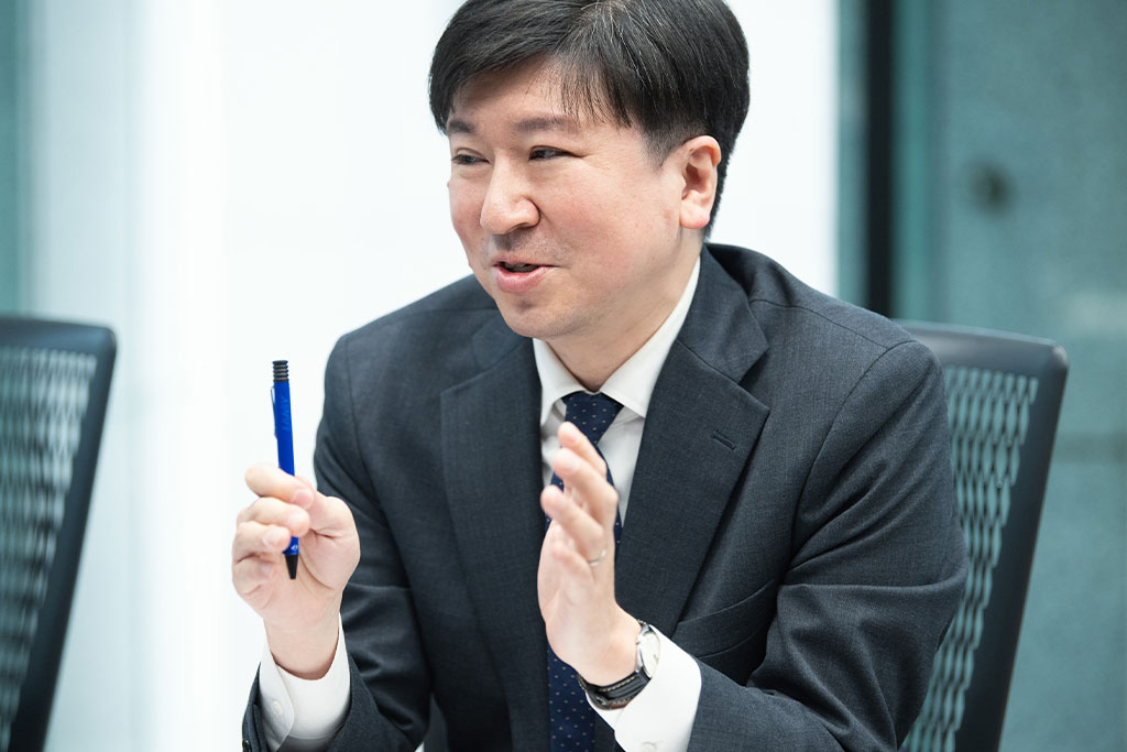 近藤 秀怜（一般社団法人日本経済団体連合会）対談様子1